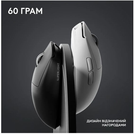 Миша Logitech G Pro X Superlight 2 Lightspeed White (910-006638) | Зображення 7