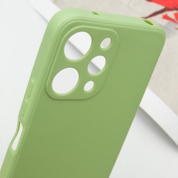 Силиконовый чехол Candy Full Camera для Xiaomi Redmi 12 Фисташковый | Зображення 4