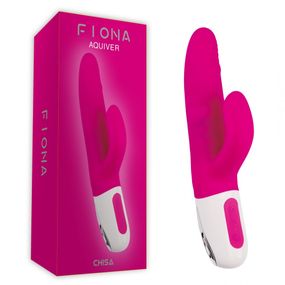 Вибратор кролик Chisa Fiona Royal Scepter с фрикциями, розовый Sex Aura