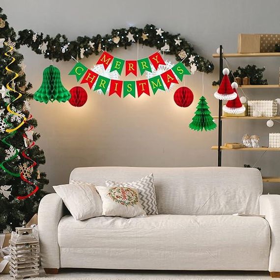 Багаторазові різдвяні прикраси — набір різдвяних прикрас з 16 штук | Зображення 4