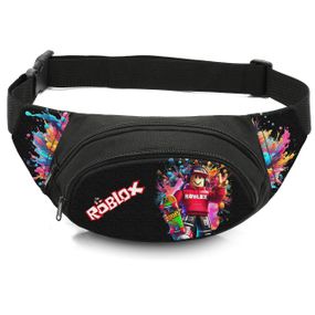 Сумка-бананка дитяча з принтом Roblox поясна сумка для хлопчика (4450)