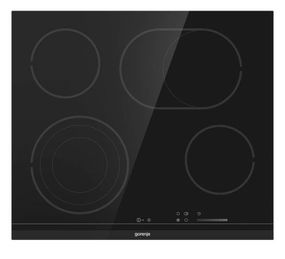 Стеклокерамическая варочная поверхность Gorenje ECS646BCSC/слайдерное управление /таймер/черная (ECS646BCSC)