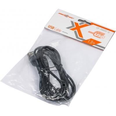 Дата кабель USB 2.0 AM/AF 1.8m Maxxter (U-AMAF-6) | Зображення 1