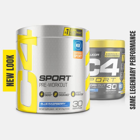 Предтренировочный комплекс Cellucor C4 Sport NEW Pre-Workout, 213 g (Blue Raspberry) | Зображення 3