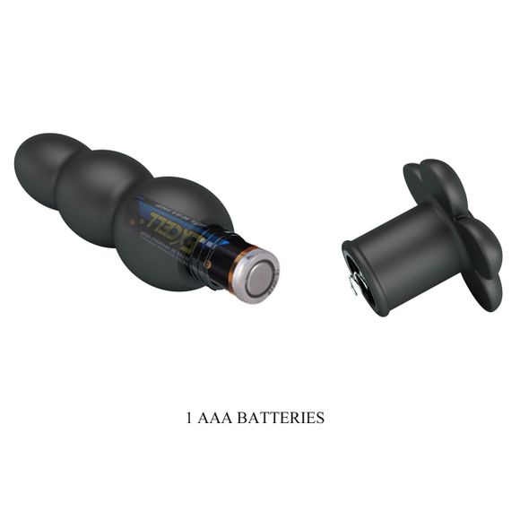 Анальный стимулятор с вибрацией PRETTY LOVE - Jadier Vibrating Anal Plug, BI-040205 Sex Aura | Зображення 8