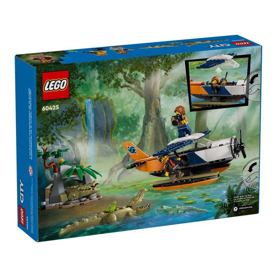 Конструктор LEGO City Водний літак для дослідження джунглів (60425) | Зображення 6