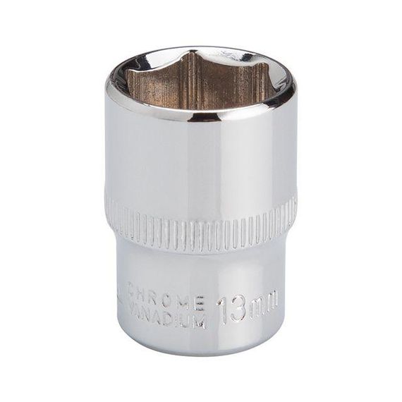 Головка шестигранна STORM 1/4", 13 мм, Cr-V INTERTOOL ET-0443 | Зображення 1