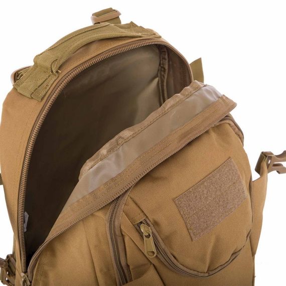 Тактичний штурмовий рюкзак Silver Knight TY-8460, 23 л (44×27×19 см) Койот | Зображення 7