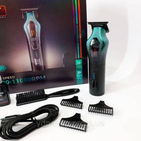 Отличная машинка для стрижки волос VGR, Аккумуляторная машинка для стрижки волос с насадками CX-11