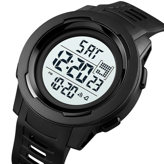 Чоловічий годинник Skmei 1731BKWT Black-White | Зображення 1