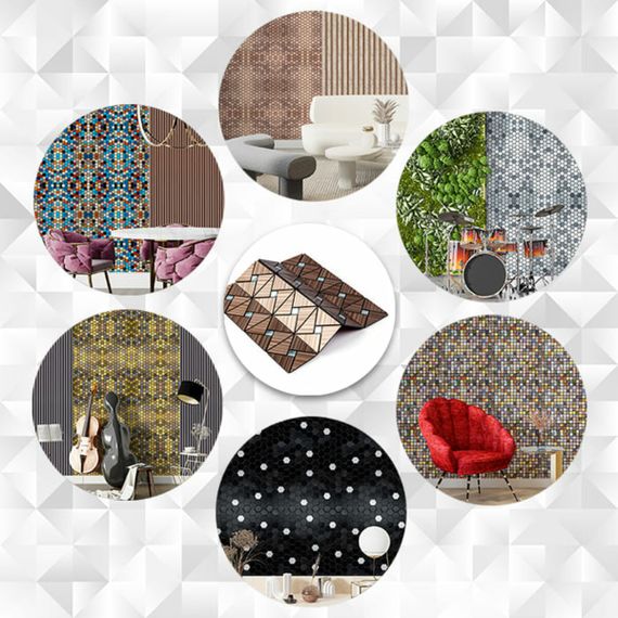 Самоклеюча алюмінієва плитка 300х300х3мм SW-00001927 | Зображення 5