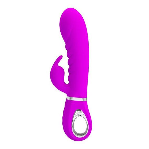 Ребристий вібратор Pretty Love Prescott BI-014635 Sex Aura | Зображення 3