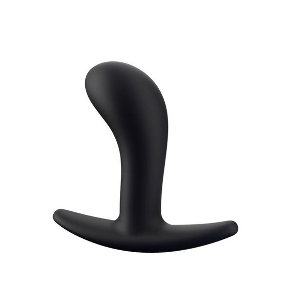 Анальна пробка Fun Factory BOOTIE S, чорна, діаметр 2,8 см, тонкий обмежувач sexstyle | Зображення 1