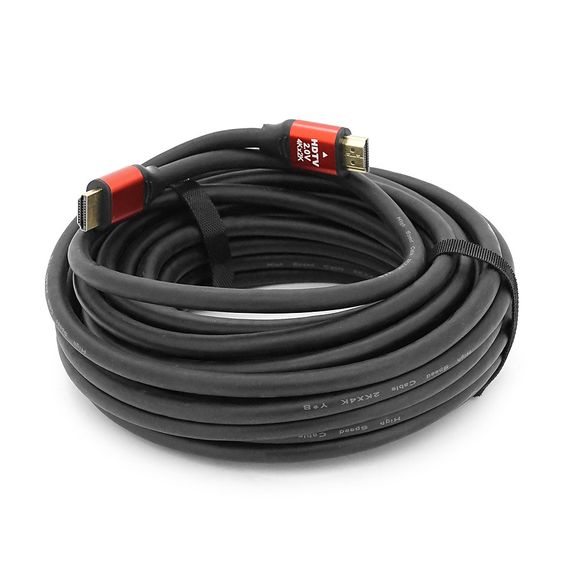 Кабель Merlion HDMI-HDMI V-Link High Speed 10.0m, v2.0, OD-8.2mm, круглий Black | Зображення 1