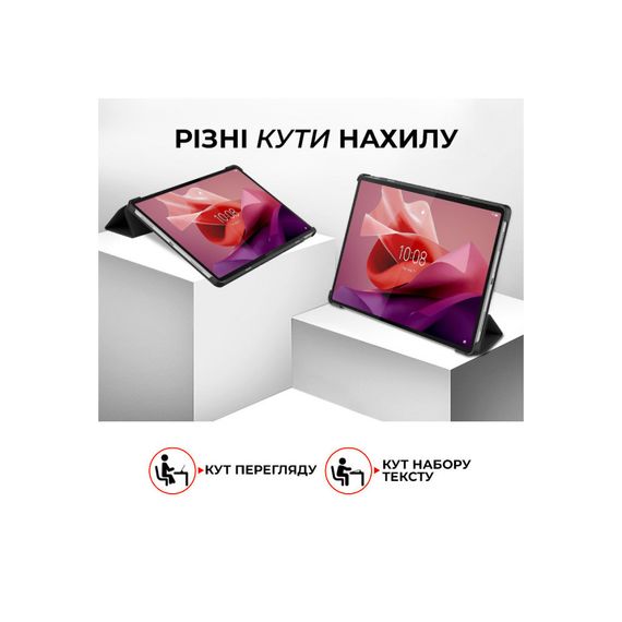 Чохол до планшета AirOn Premium Lenovo Tab P12 + Film black (4822352781107) | Зображення 2