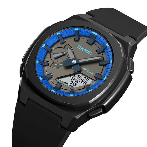 Skmei 2091BKBUWT Black-Blue-White SALE | Зображення 1