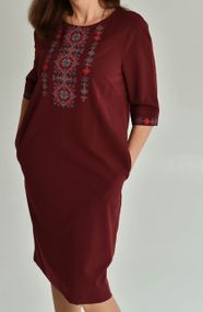 Женское платье вышиванка