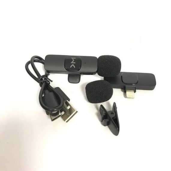 Микрофон беспроводной XPRO WK V30 Lightning черный (MAW-45410_844) | Зображення 2