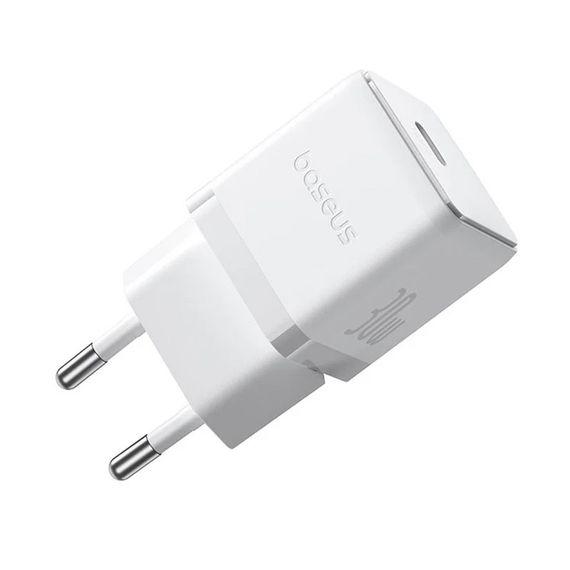 МЗП Baseus Palm Fast Charger 30W (1USB-C) + кабель Type-C to Type-C (P10111605113-01) Moon White | Зображення 4