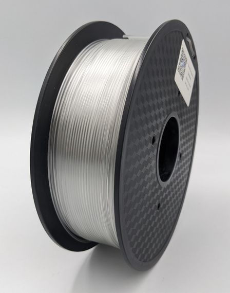 PETG-пластик MT Filament для 3D-принтера 1.75 мм 1 кг прозрачный натуральный (3DMT-PETG1.75-01-NT)
