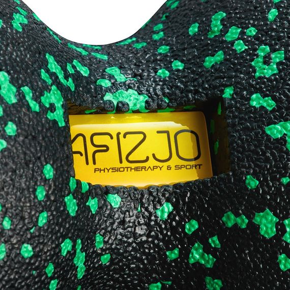 Масажний м'яч подвійний 4FIZJO EPP DuoBall 12 Black/Green 4FJ1325 (P-5907222931325) | Зображення 1