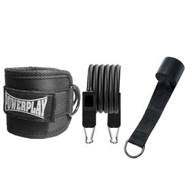 Манжета для тяги PowerPlay 4334 Ankle Strap Чорна