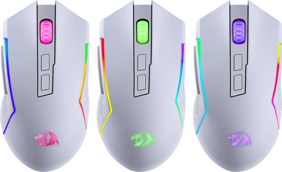 Миша Redragon Trident White (71864) | Зображення 4