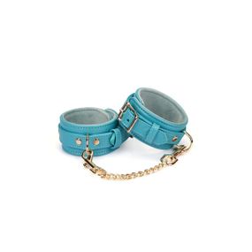Поножі Liebe Seele Blue Lamb Leather Ankle Cuffs with Velvet Lining Sex Aura