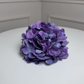 Гортензия латексная искусственная h=70см. d=17 cm 5шт/уп. Цвет: лавандовый DW-35