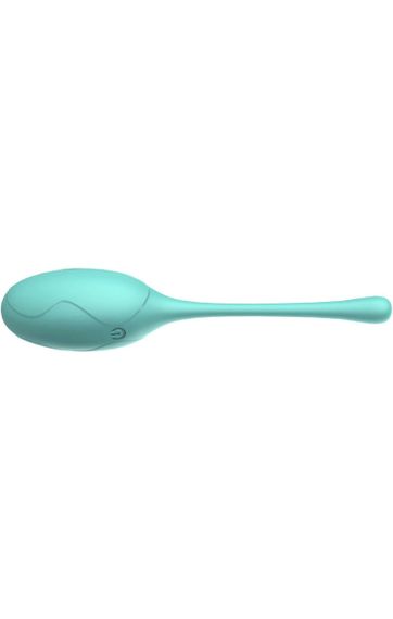 Віброяйце Turquoise Pleasure 10 режимів вібрації колір бірюзовий Sex Aura | Зображення 3