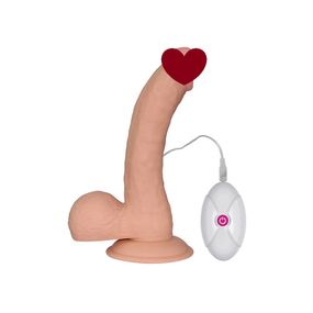 Вибратор на присоске 8.8 THE ULTRA SOFT DUDE VIBRATING sexstyle