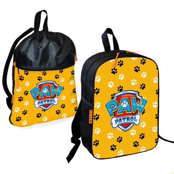 Школьный рюкзак детский Щенячий патроль + Сумка для обуви спортивной формы рюкзак-мешок мальчику (01905)