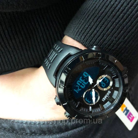 Спортивні міцні годинники SKMEI 2014BKBK, Годинники тактичні протиударні кварцові армійські FK-75 | Зображення 3