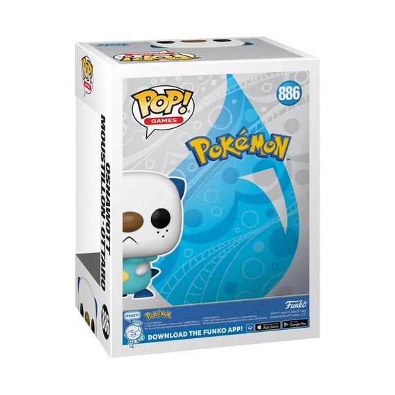 Фігурка Funko POP Games: Pokemon - Oshawott (5908305243243) | Зображення 2