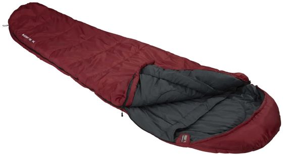 Спальний мішок High Peak TR 300/0°C Dark Red/Grey Left (23066) | Зображення 2