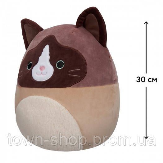 Мягкая игрушка Squishmallows – Кот Вудворд (30 cm) | Зображення 1