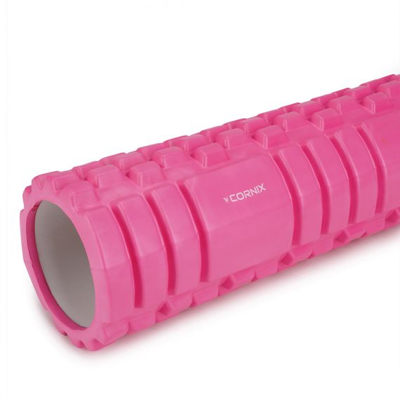 Масажний ролик Cornix EVA 45 x 14 см (валик, роллер) XR-0043 Pink | Зображення 2
