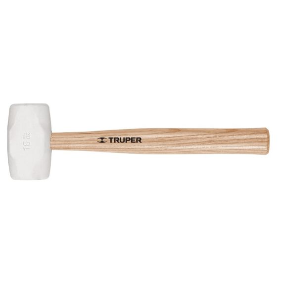 Киянка резиновая Truper с деревянной ручкой 580 г (MH-16) | Зображення 1