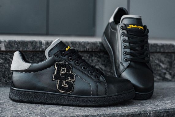 Кеди Dolce&Gabbana Snakers D&G Black кросівки дольче габану | Зображення 3