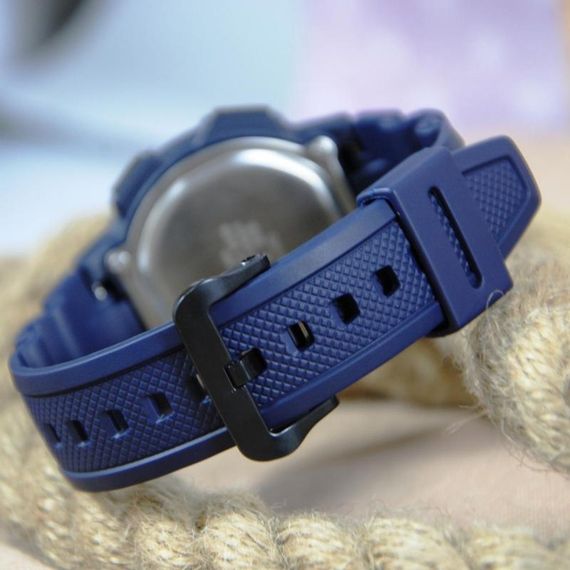 Чоловічі спортивні годинники наручні електронні сині оригінальні Casio Collection AE-1000W-2AVEF | Зображення 3