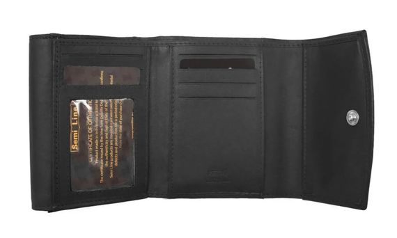 Гаманець жіночий шкіряний Semi Line RFID Black (P8274-0) (DAS303165) | Зображення 4