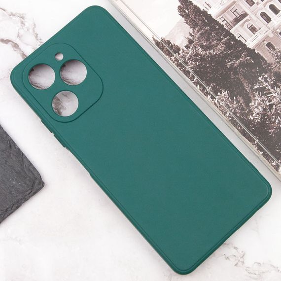 Силиконовый чехол Candy Full Camera для TECNO Spark 10 Pro Зеленый / Green | Зображення 1