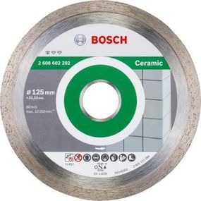 Круг отрезной BOSCH Standard for Ceramic 125-22.2 (2.608.602.202) - Топ Продаж!