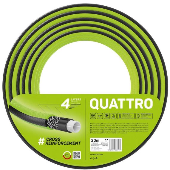Садовий шланг Cellfast QUATTRO 1" 20 м 10-080