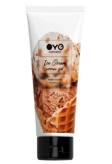 Універсальний ароматизований зволожуючий гель-лубрикант OYO - Ice Cream aroma gel, 75 ml Sex Aura
