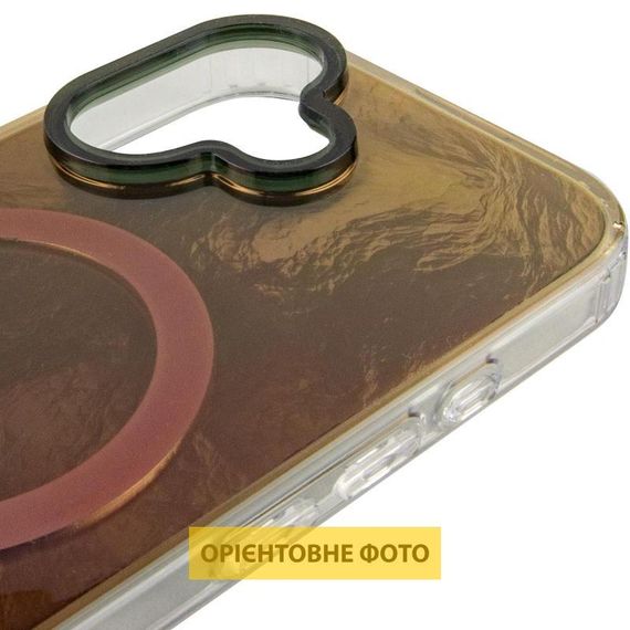 Чохол TPU Shiny Mountain (MagFit) для Apple iPhone 17 (6.3") Chocolate | Зображення 3