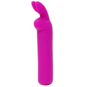Міні вібратор, віброкуля, кліторальний стимулятор Happy Rabbit Rechargeable Bullet — 12 режимів, Purple