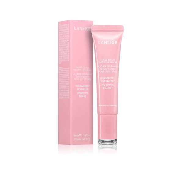 Тінт-сироватка для губ Laneige Glaze Craze Tinted Lip Serum - Strawberry (12 g) | Зображення 1