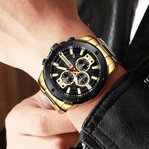 Годинник C1ur1ren 8336 Gold-Black | Зображення 1