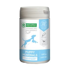 Минеральная добавка Nature's Protection Puppy minerals для щенят 100 табл